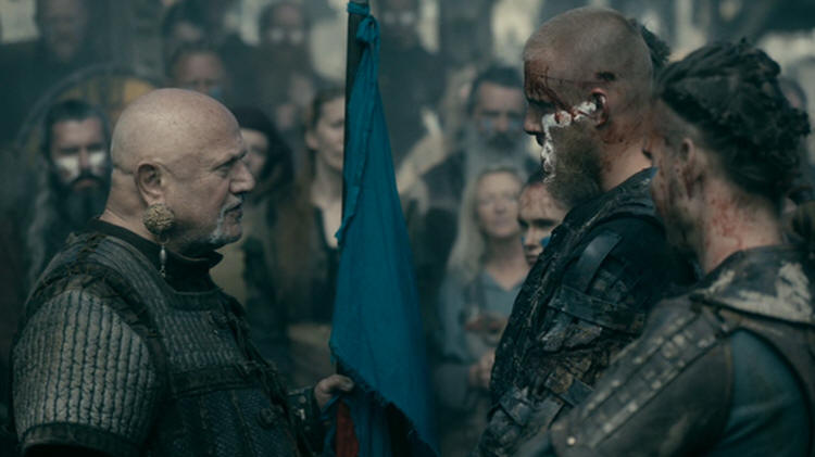 Vikings Steven Berkoff King Olaf the Stout