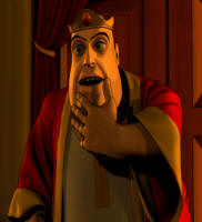 Steven Berkoff as the voice of King Herod