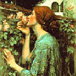 pre-raphaelite woman