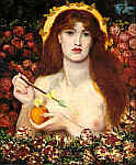pre-raphaelite woman