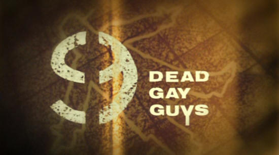 Steven Berkoff - 9 Dead Gay Guys - title