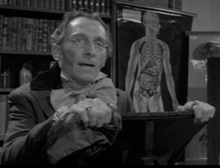 Steven Berkoff The Flesh and the Fiends - Peter Cushing