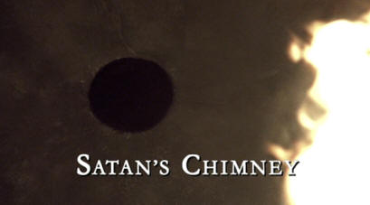 Steven Berkoff -Jonathan Creek - Satans Chimney - title