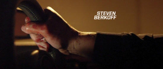 Steven Berkoff - London Heist - credit
