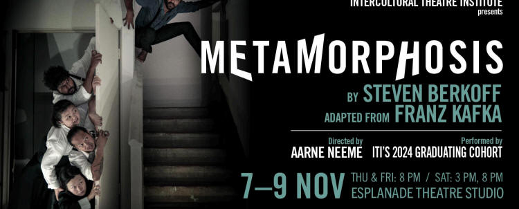 Steven Berkoff Metamorphosis Singapore