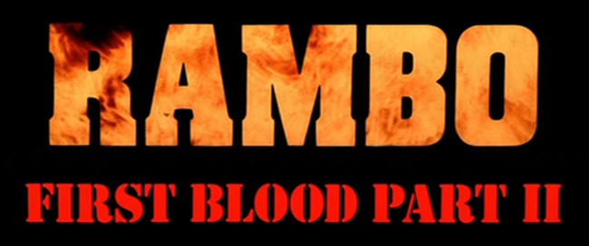 Steven Berkoff - Rambo First Blood Part II - title