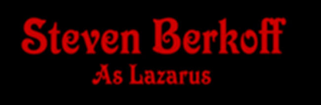 Steven Berkoff - Red Devil - credit