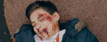 Steven Berkoff - Riot - child beaten up