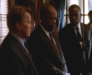 The West Wing with Martin Sheen and Zakes Mokae
