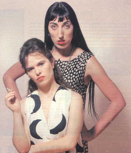 Pilar Ruiz and Rossy de Palma