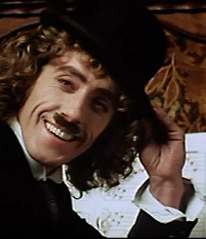 Daltry as Chaplin in Lisztomania