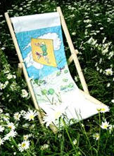 Ken Russell deckchair - click for details