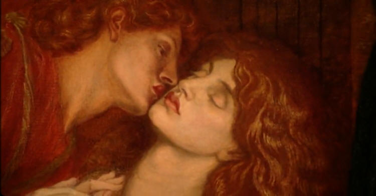 Rossetti - Dante's Dream at the Time of the Death of Beatrice