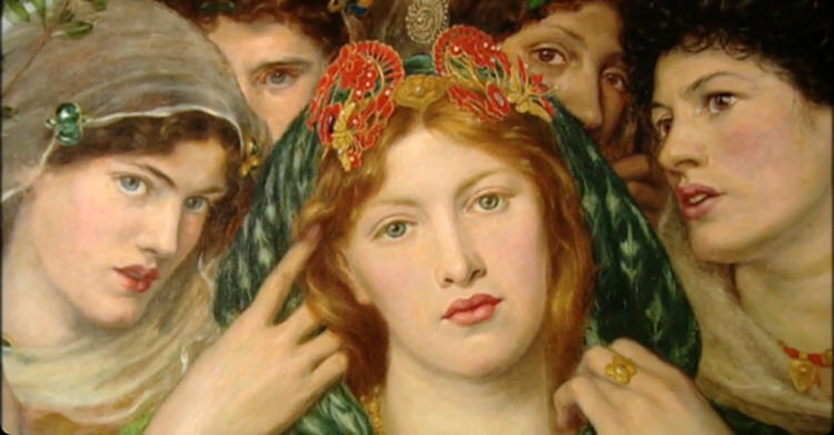 Rossetti's painting The Beloved/ The Bride (extract)