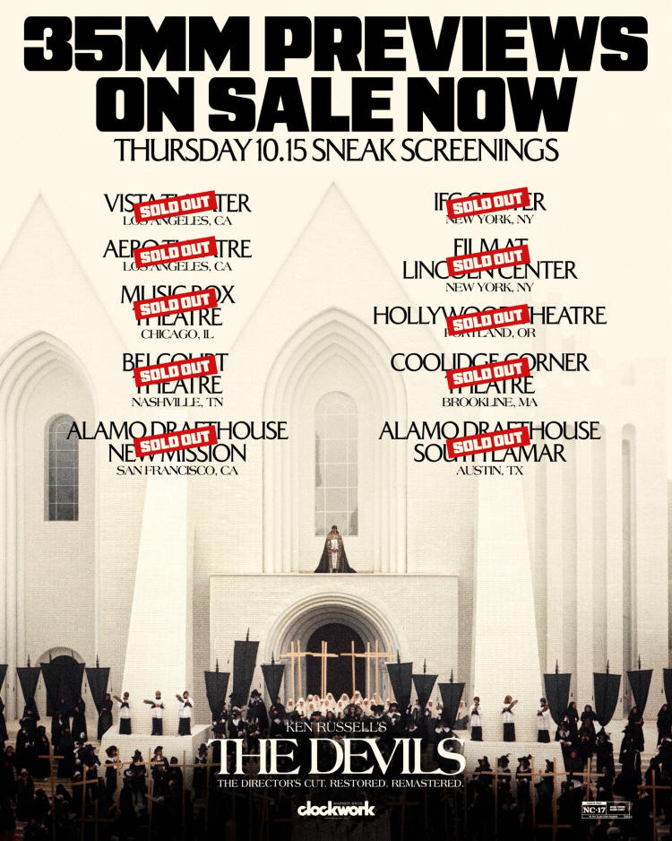 Ken Russell - The Devils - Previews