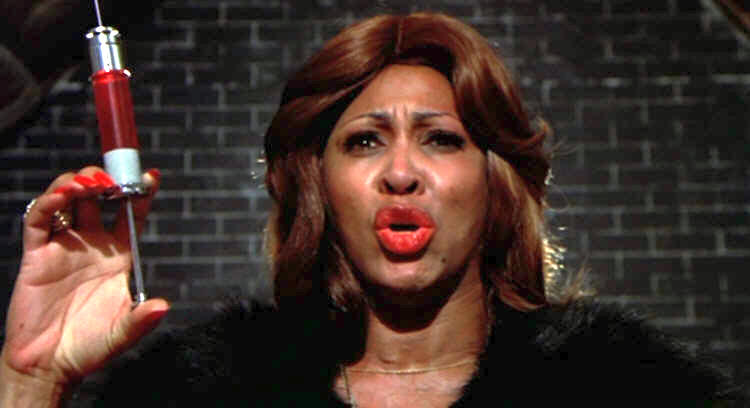 Tina Turner in Ken Russell film of The Who Tommy