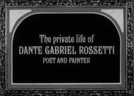 Ken Russell Dante's Inferno - Dante Gabriel Rossetti
