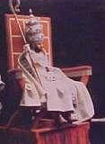 Ringo Starr as the pope in Lisztomania