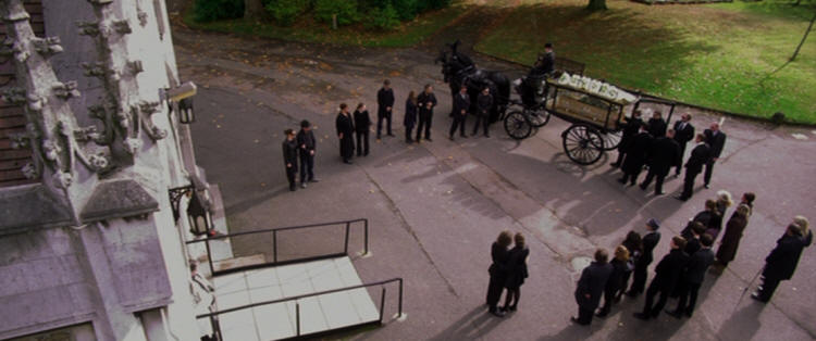 Steven Berkoff - Dead Cert - funeral