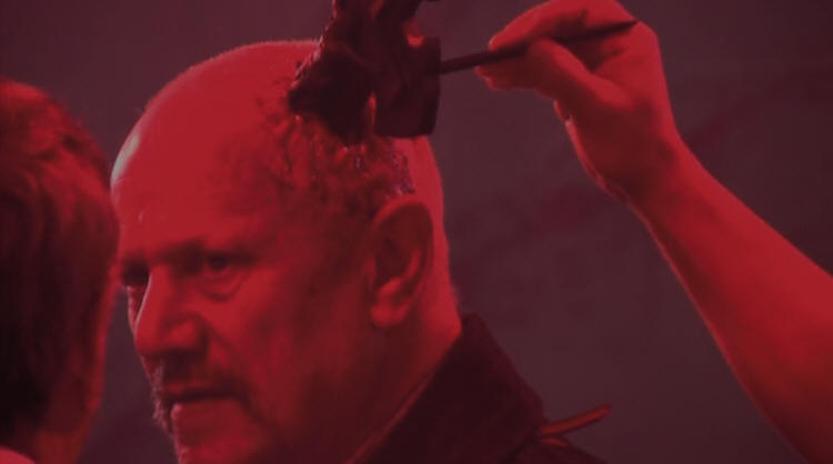 Steven Berkoff - Dead Cert - make-up