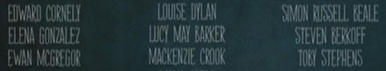 Steven Berkoff - Muse of Fire - credits