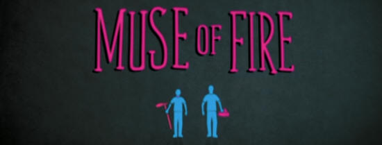 Steven Berkoff - Muse of Fire - title