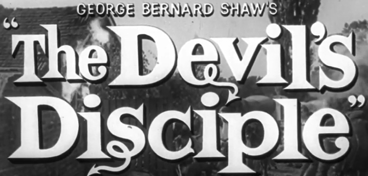 Steven Berkoff - The Devil's Disciple title