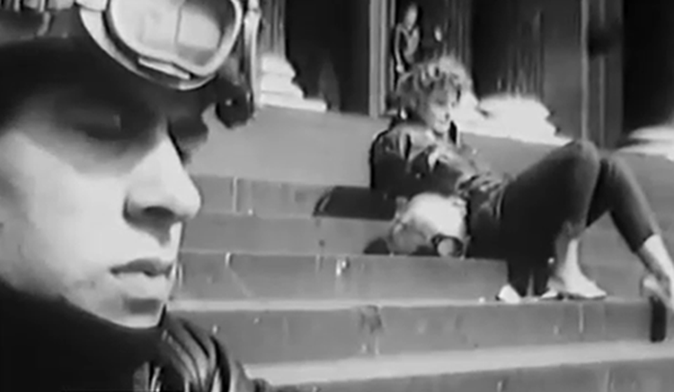 Ken Russell - London Moods - biker face